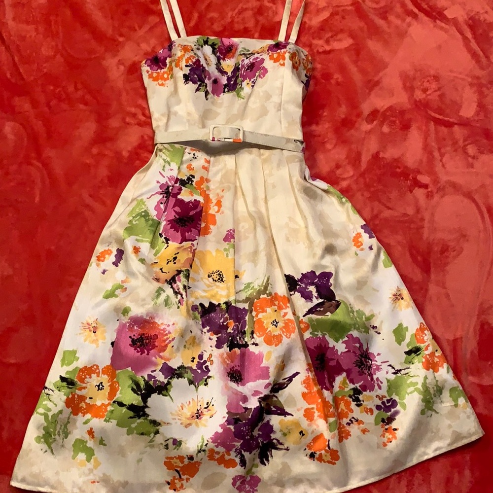Sundress, size 6, Jessica H, pink floral
